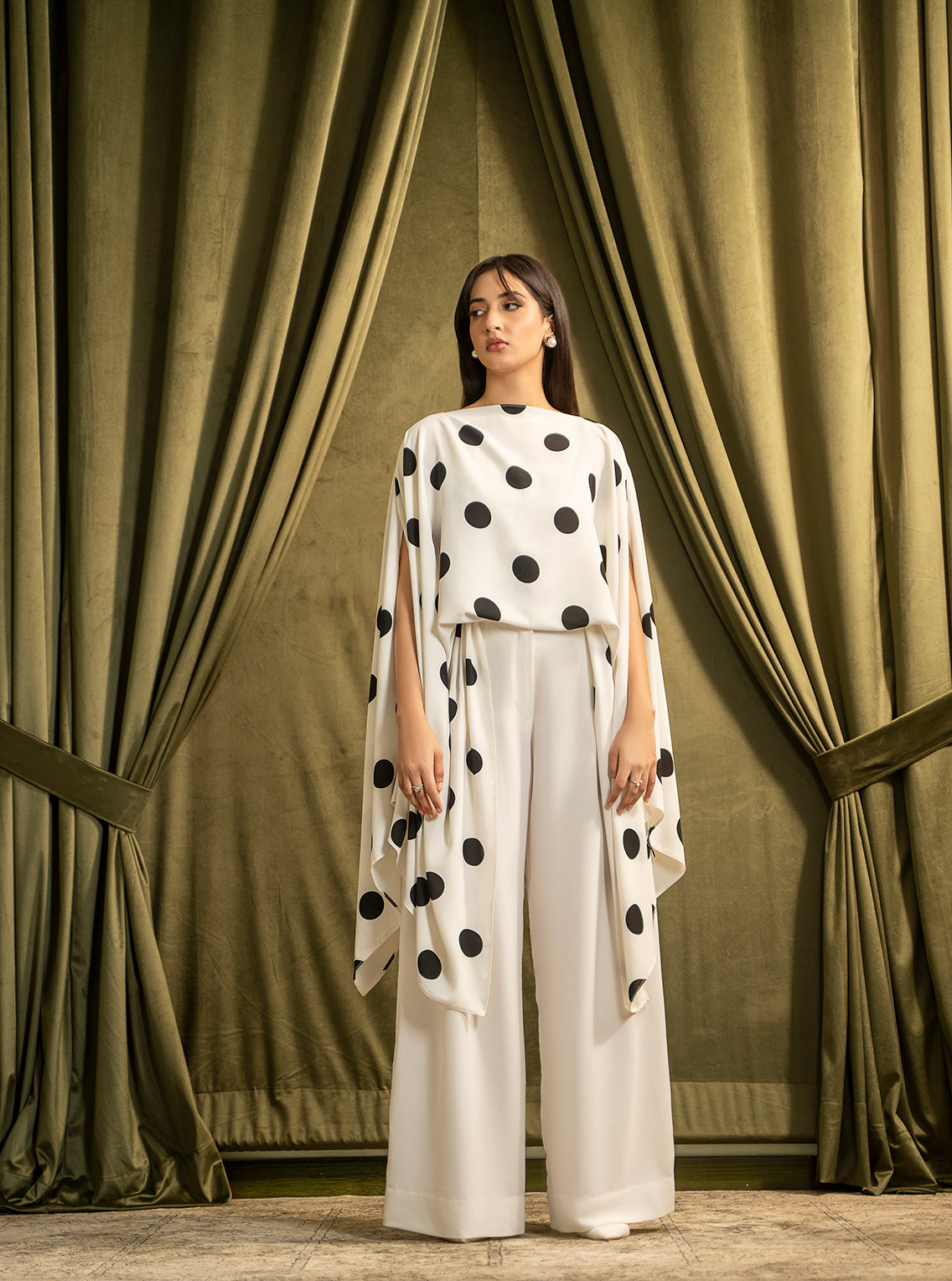 Roman Dotted Pants