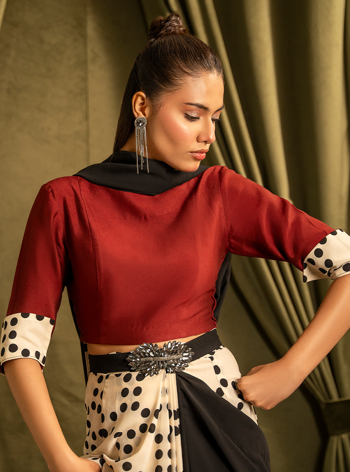 Drape Muse Blouse