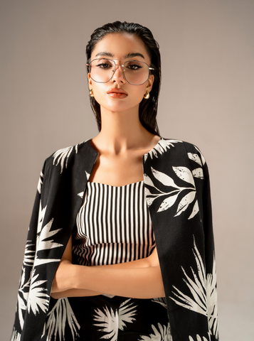 Monochrome Garden Jacket