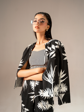 Monochrome Garden Jacket