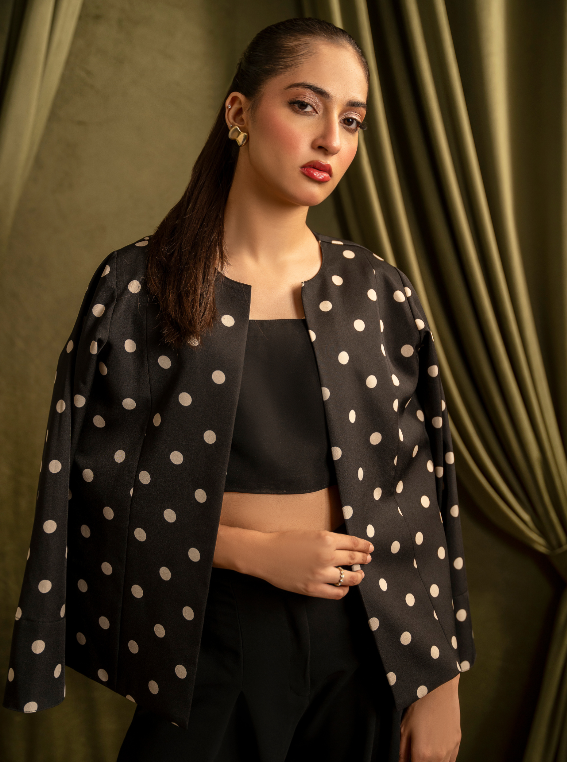 Midnight Dots Co-Ord Tube