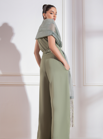 Sage Green Jumpsuit