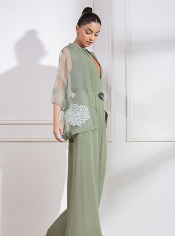 Sage Green Jumpsuit
